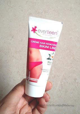 Everteen Bikini Line Hair Remover Cream Review