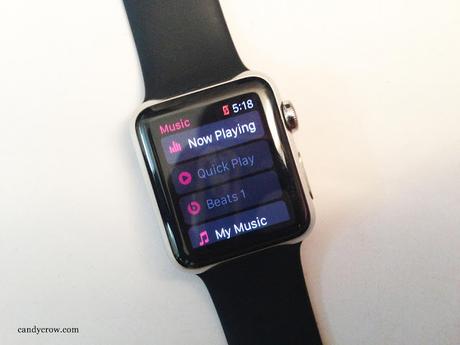 Apple watch review music