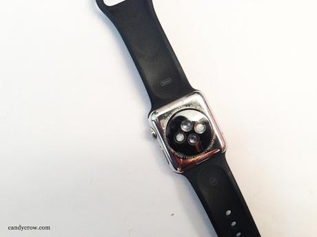 Apple watch review backside