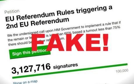 EU petition to re-do Brexit