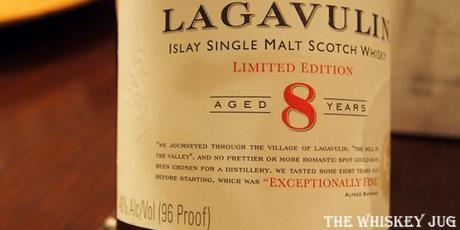 Lagavulin 8 Years Label