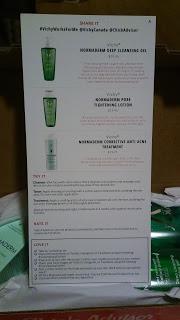 Unboxing Vichy Acne line from #VichyWorksForMe