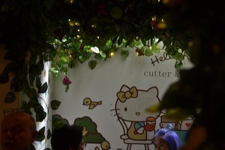 Afternoon tea at Cutter & Squidge's Hello Kitty Secret Garden.