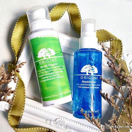 Detox Your Complexion with Origins By All Greens Foaming Cleansing Mask & Maskimiser Mask Primer!