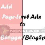 Insert Google AdSense Page-Level Ads to BlogSpot