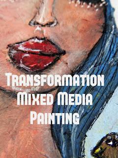 Transformation Thursdays - Mixed Media Painting - Bird Friend