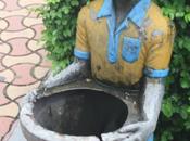 DAILY PHOTO: Disturbing Trash Cans Kolkata