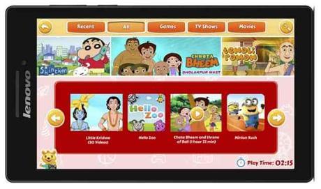 Lenovo CG Slate: Tablet with gamified learning for kids