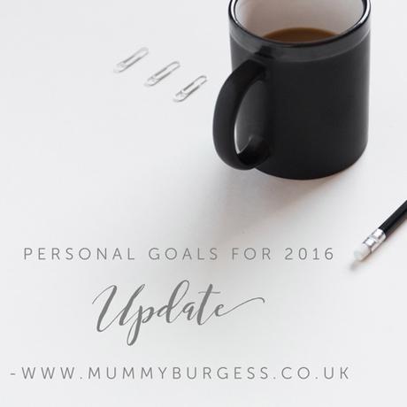 Personal Goals for 2016 | Update