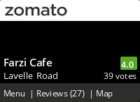 Farzi Cafe Menu, Reviews, Photos, Location and Info - Zomato