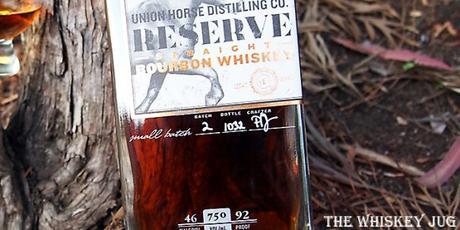 Union Horse Reserve Bourbon Label