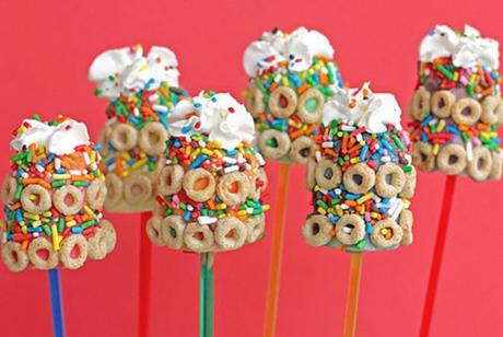 Cheerios Frozen Banana Pops