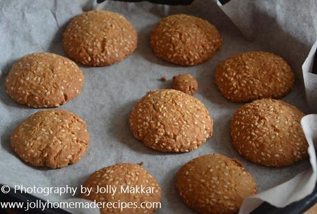 Toasted Sesame Barley Cookies, How to make Sesame Barley Cookies with Ginger