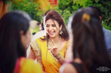 Divyanka Tripathi's Haldi Cermony