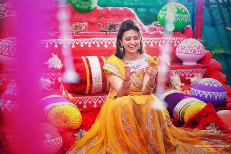 Divyanka Tripathi's Haldi Cermony