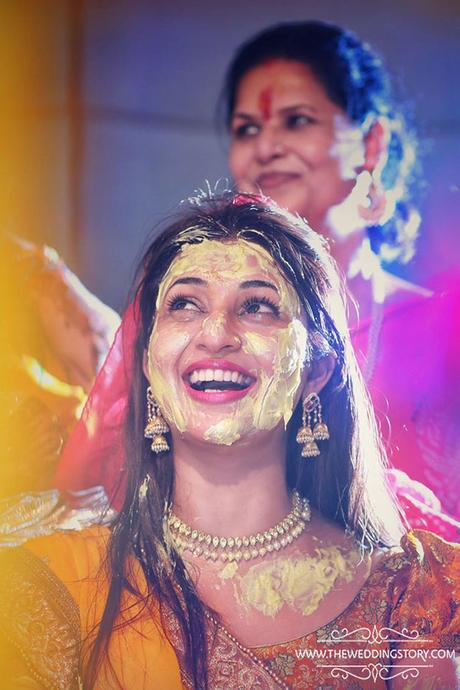 Divyanka Tripathi's Haldi Cermony
