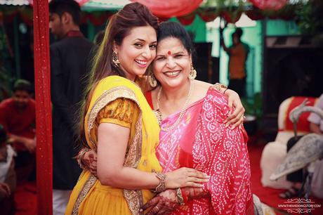 Divyanka Tripathi's Haldi Cermony