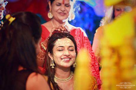 Divyanka Tripathi's Haldi Cermony
