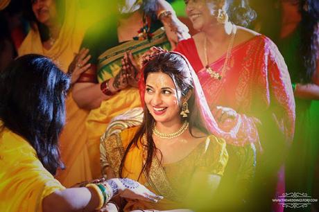 Divyanka Tripathi's Haldi Cermony
