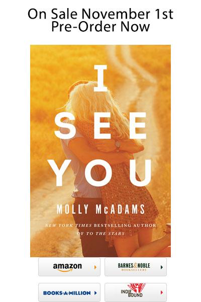 I See You by Molly McAdams- Cover Reveal