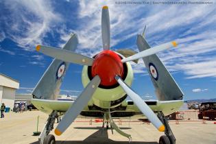 2016 Hollister Airshow,  N260X, 1951 Hawker Sea Fury FB11
