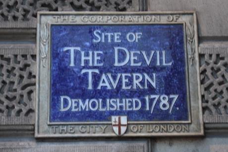 #plaque366 The Devil Tavern