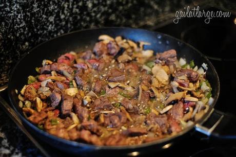 traditional Turkish food in a Portuguese kitchen