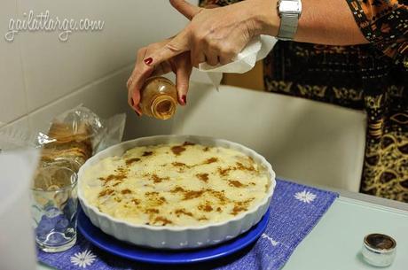 traditional Turkish food in a Portuguese kitchen