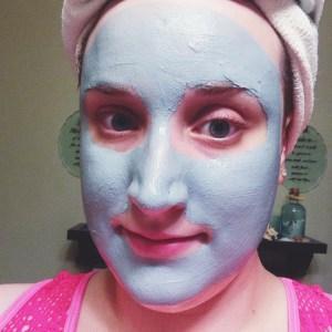 Altchek MD 5Minute Clay Renewal Mask on face