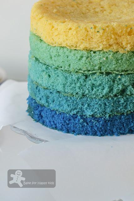 Ombre Cake for Beginners