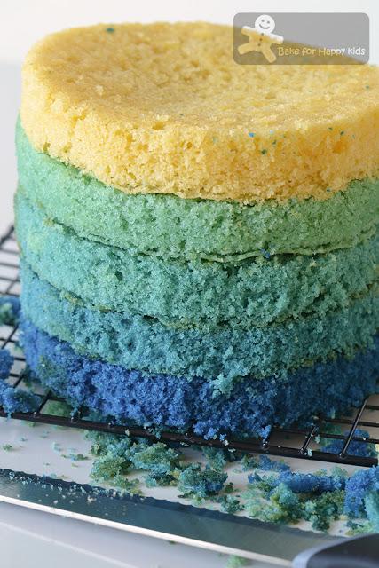 Ombre Cake for Beginners