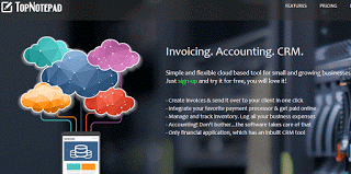 TopNotepad: The Best Invoicing, Accounting and CRM Software