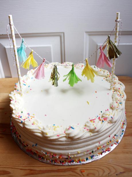 How To: Tassel Garland Cake Topper