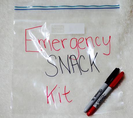 DIY Emergency Snack Kit