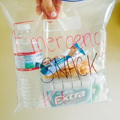 DIY Emergency Snack Kit