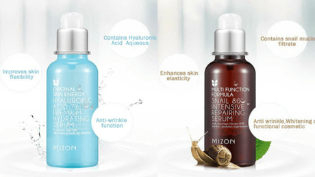 New Launch: Mizon Hyaluronic Acid Premium Hydrating Serum and Mizon Snail Intensive Repairing Serum