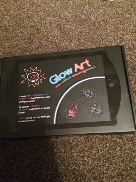 Glow art drawing boards (review and *GIVEAWAY*)