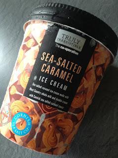 The Co Op Truly Irresitible Sea Salted Caramel Ice Cream