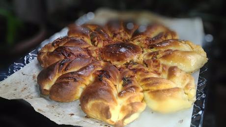 Swedish Star Breads Cinnamon Chocolate and Pizza