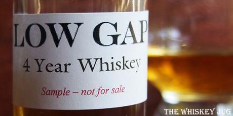 Low Gap 4 Year Wheat Whiskey Label