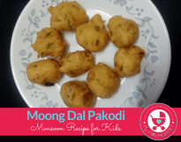 Moong Dal Pakodi Recipe