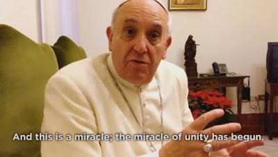 Pope Francis believes that the Reformation is over, he's almost ready to sign public document stating so