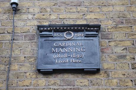 #plaque366 Cardinal Manning