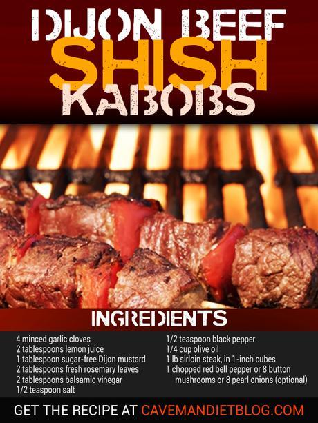 paleo dinner recipes beef kabobs ingredient image