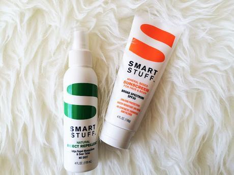 insect repellent and sunscreen 