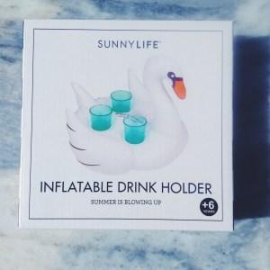 Sunnylife Inflatable Swan Drink Holder