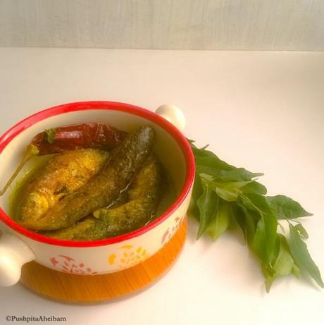 Noroxingho Maasor Anja-Assamese styled Fish Curry with Curry Leaves( Guest Post By Pushpita Ahibam)