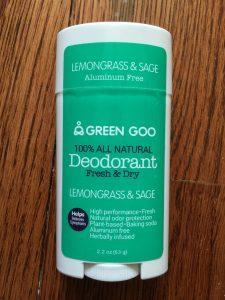 All Natural Deodorant, First Aid Cream, and Lip Balm from Green Goo