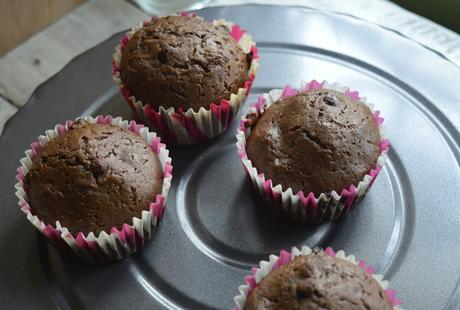 Double Chocolate Cup cakes |  Easy Chocolate  Cupcakes