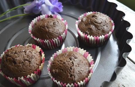 Double Chocolate Cup cakes |  Easy Chocolate  Cupcakes